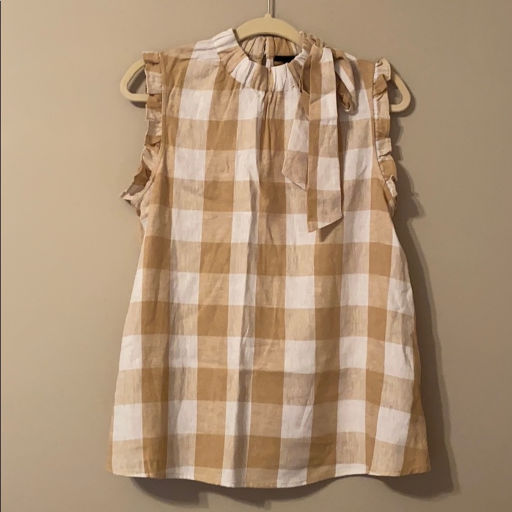 Gingham tank